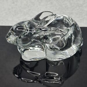 Indiana Glass Bunny Rabbit Votive Tealight Candle Holder